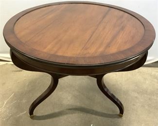 DESSINFOURNIR 3 Leg Circular Wooden Table
