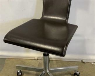 WEST ELM Leather Office Chair
