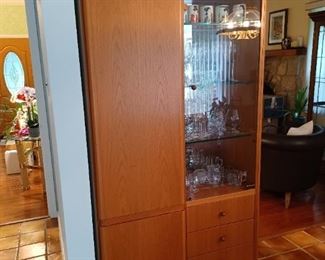 Custom display storage cabinet