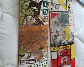 Vintage skate board decks...Jason Dill