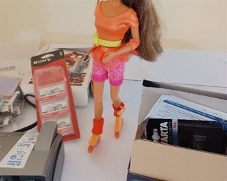 Roller blade Barbie