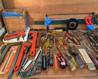 Assorted tools
