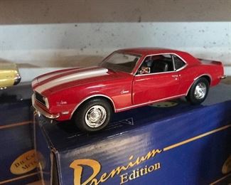 Die Cast metal red Camaro by WELLY 1965