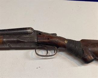 A.H. Fox Sterlingworth Double Barrel Shotgun