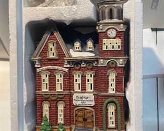 Christmas in the City Series -Department 56 - still in boxes… Brighton Preparatory School