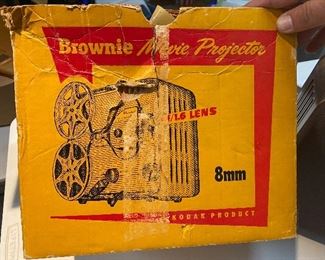 Box for Brownie Movie Projector