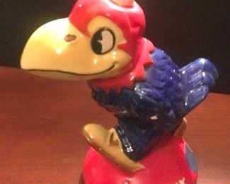 Jayhawks decanter/bottle