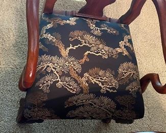 Upholstery on dining room chairs