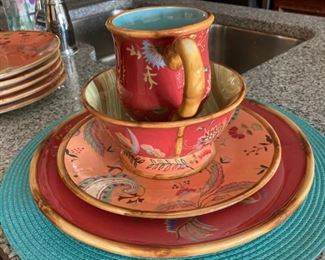 Tracy Porter Artesian Road Collection 4 - 3 pc place settings... beautiful! Minus the salad plate