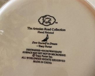 TRACY PORTER DISH LABEL