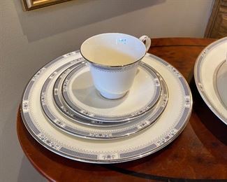 8 - 5 piece place settings, Royal Doulton, The Romance Collection, "Melissa".... very pretty and in perfect condition!