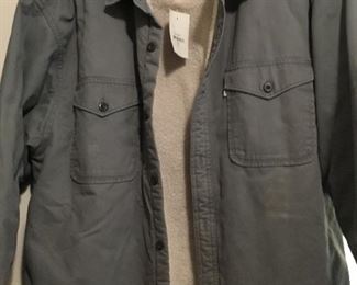 new Levi's fleece lined shirt/jacket