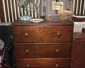 vintage small chest of drawers