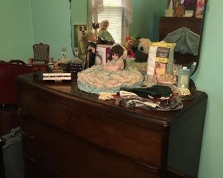 vintage dresser & mirror