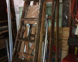 wood ladders