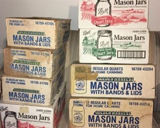lots of Mason jars