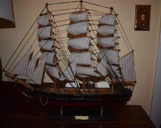 Intrigant Model of the Sailing Ship the Cutty Sark 1869