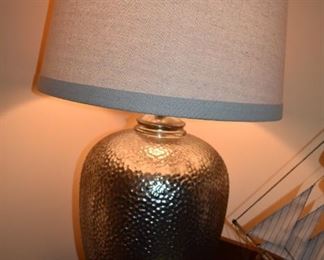 Hammered Copper Table Lamp