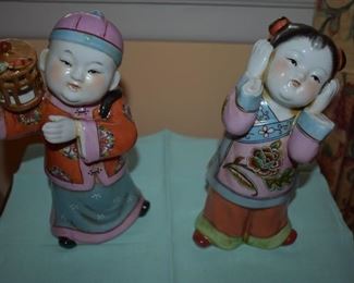 Oriental Porcelain Figurines