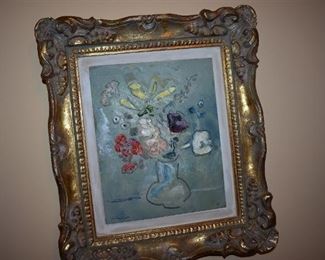 Beautifully Framed Oil Painting by Sterling Boyd Strauser