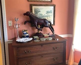 Early Walnut Handmade Chest