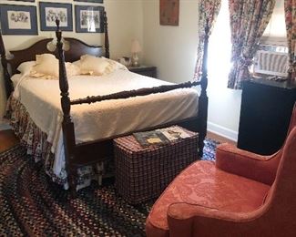 5 Pc Mahogany Bedroom Suite