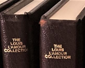 Leather bound "The Louis L' Amour Collection"