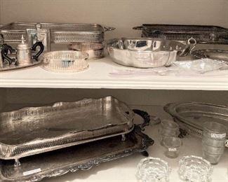 Some of the silverplate selections
