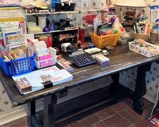 Many office  and craft supplies