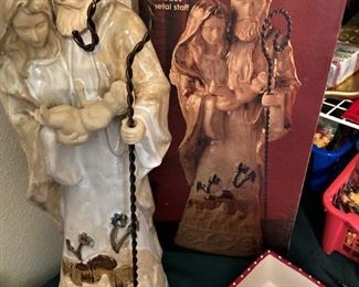 "Holy Family Figurine"