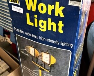 Dual Halogen work light