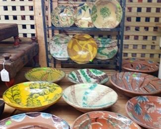 Hand made pottery bowls from the Swatt Valley (Pakistan/Afghanistan Middle East)
