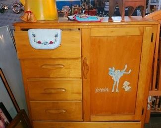 Vintage child's dresser