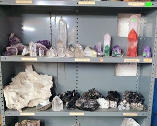 Crystals and gem stones