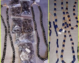 Venice made African trade beads and powder glass beads