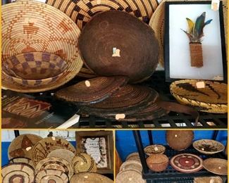 Native American Indian baskets 