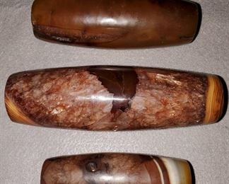 Large Jasper beads (notice the ruler in the top of the photo for comparison)