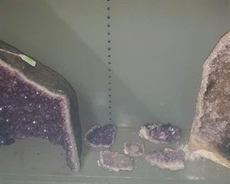 Amethyst geode cathedrals & pieces.  