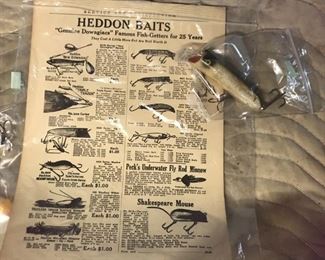 LOTS of Heddon lures available