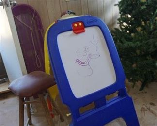 child easel