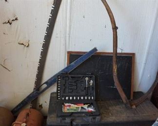 scythe, saw