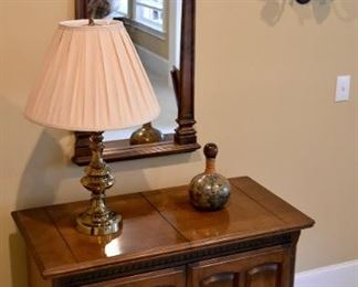 Serving Stand--folds out into a table