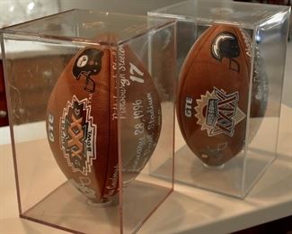 Trophy Super Bowl Footballs