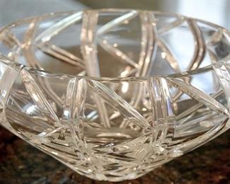 large crystal bowl