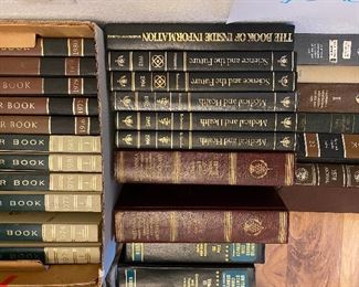 A lot of books. many not pictured.