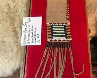 Northern Plains Beaded Pipe Bag