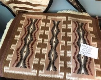 Navajo Rug Very Fine & Thin