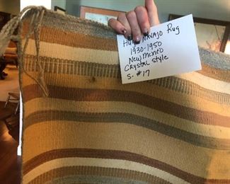 Crystal Style Navajo Rug.   Huge size