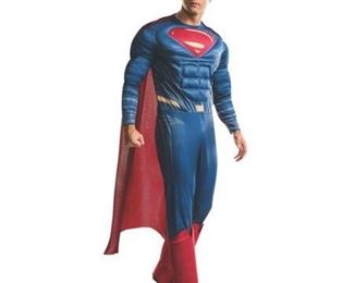 Halloween Batman v Superman Dawn of Justice: Superman Deluxe Adult Costume size XL