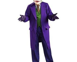 Men's Deluxe Joker Costume - Dark Knight Trilogy size XL fits jacket size 44-46